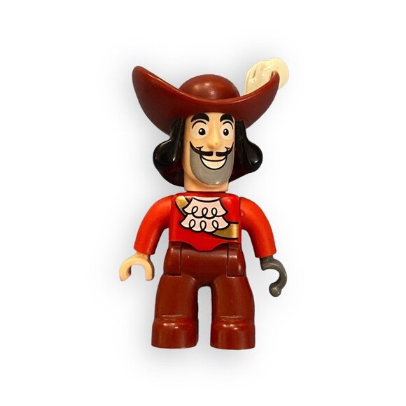 LEGO Duplo Disney Jake & the Neverland Pirates Captain Hook Minifigure - Picture 2 of 4